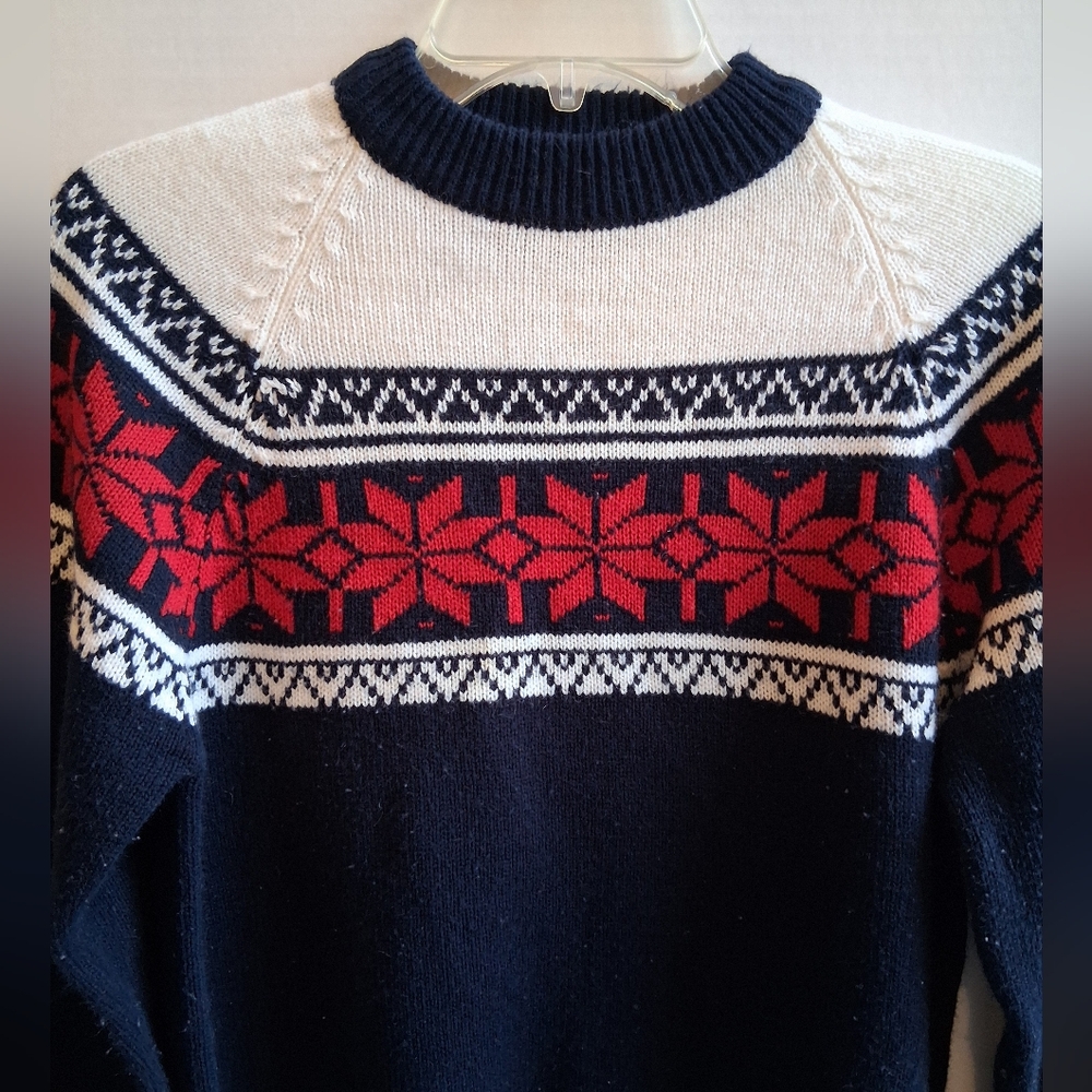 Vintage 1970's Sigallo Ski Sweater Sz L - Picture 2 of 6
